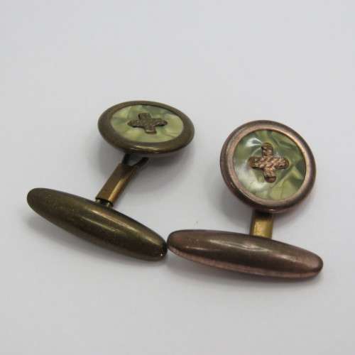 Set of vintage buttons cufflinks