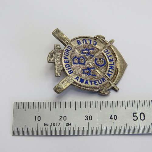 Antique Bideford amateur athletic club badge - Scarce