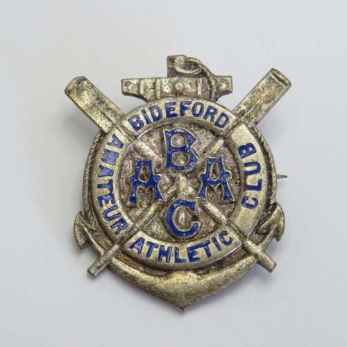 Antique Bideford amateur athletic club badge - Scarce