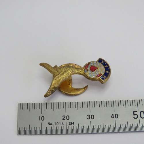RAF Association button hole badge - Enameled