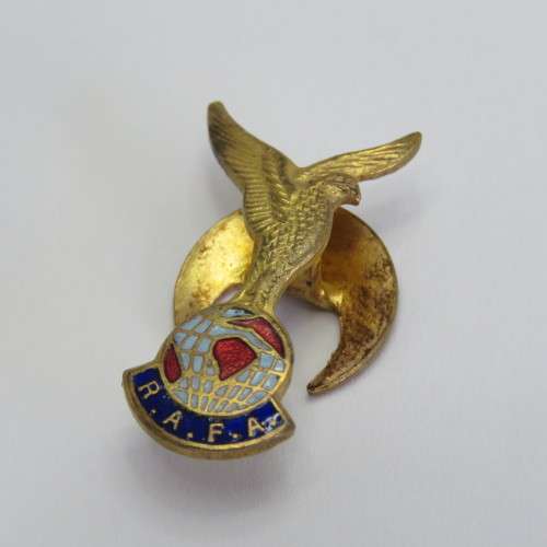 RAF Association button hole badge - Enameled