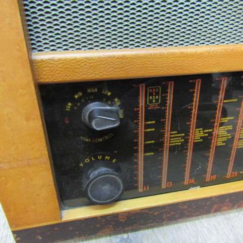 Vintage Murphy valve radio LS - working - 53 x 45 x 25.5cm
