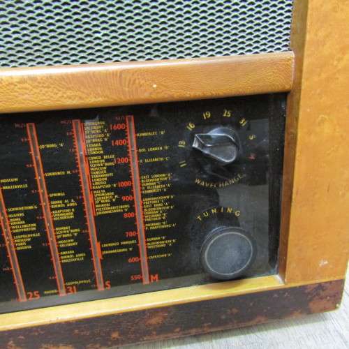 Vintage Murphy valve radio LS - working - 53 x 45 x 25.5cm