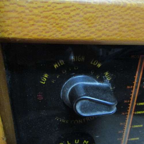 Vintage Murphy valve radio LS - working - 53 x 45 x 25.5cm