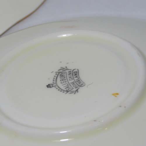 Vintage Salisbury porcelain tea set trio