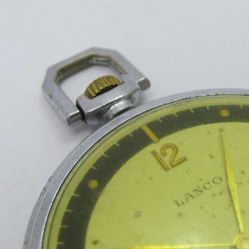 Vintage Lanco pocket watch - working