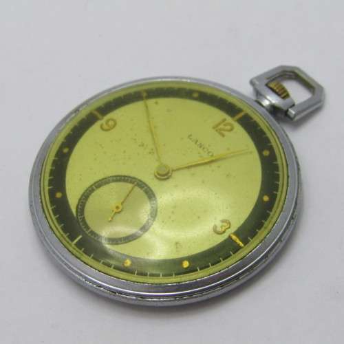 Vintage Lanco pocket watch - working