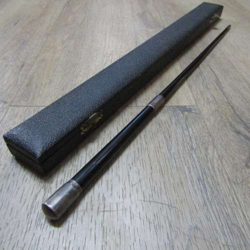 Vintage 1963 SPE Fellowship Annual Choral competition conductor stick - presented by Sterns Jeweller