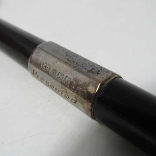 Vintage 1963 SPE Fellowship Annual Choral competition conductor stick - presented by Sterns Jeweller