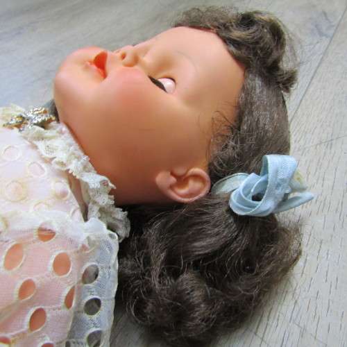 Vintage Mattel Chatty Cathy doll - Marietjie - die pop wat Afrikaans praat - body broken - pull stri
