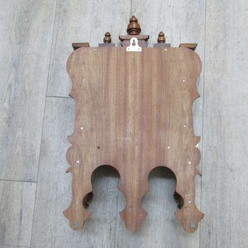 German Vrijslinger wall clock with South African teak case