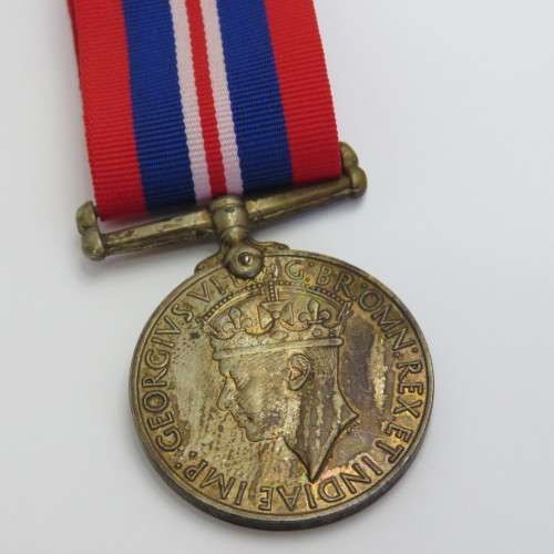 WW2 War medal Issued to 110266 L.C. Jordaan