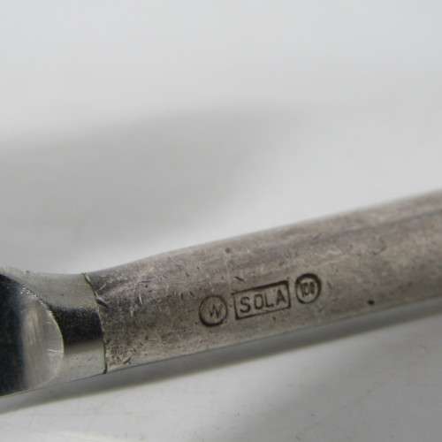 Vintage KLM silver plated knife - SOLA 100