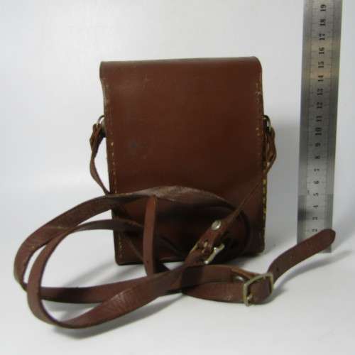 Vintage Bell and Howell 252 8mm movie camera in pouch - damaged