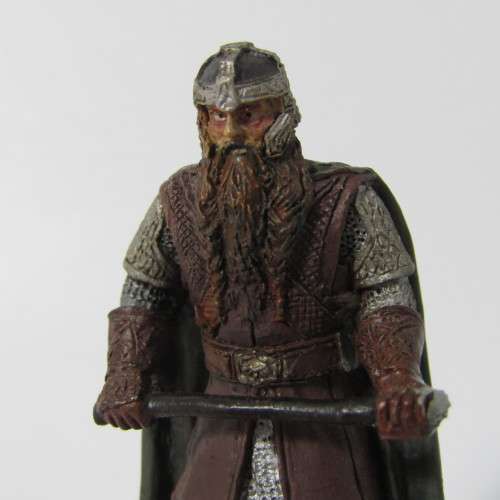 Lord of the Rings chess Gimli white pawn figurine