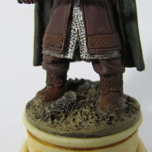 Lord of the Rings chess Gimli white pawn figurine