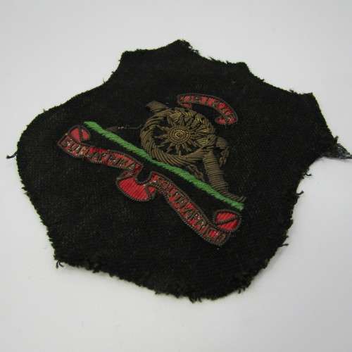 SA Army Artillery bullion wire badge