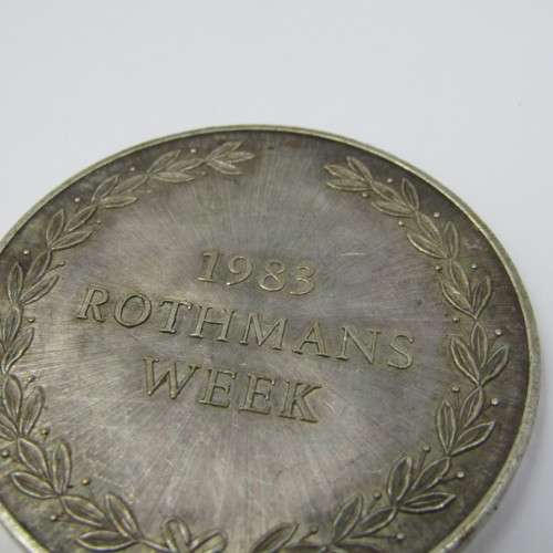 1983 Rothmans week Buccaneer class sailing medallion