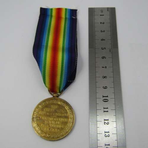 WW1 Victory medal issued to Burger FRL Neethling 1ste ZAR