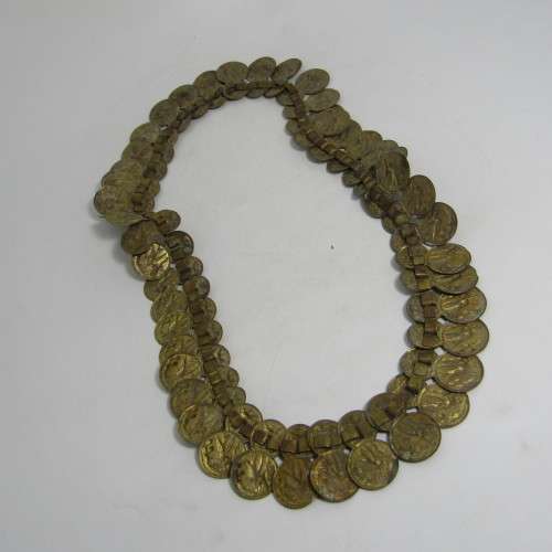 Vintage Egyptian necklace with imitation coins