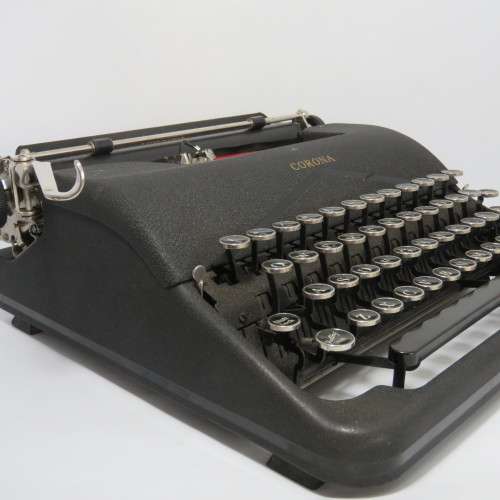 1940`s Corona Standard typewriter model 043B - Excellent condition