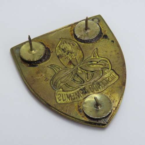 SADF Military Academy shoulder flash - Damaged - Pins replaced