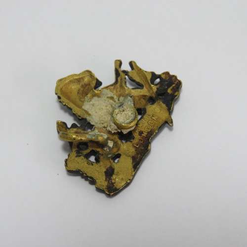 Rhodesia BSAP collar badge - Lugs bent