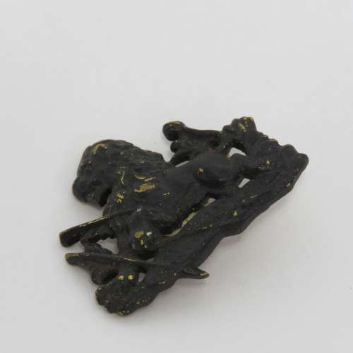 Rhodesia BSAP collar badge - Lugs bent
