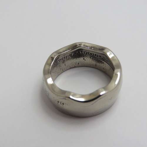 Ring made from 1997 Mauritius coin - Size M