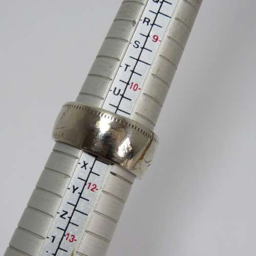 Ring made from 1964 Queen Elizabeth the 2nd coin -  Size U 1/2