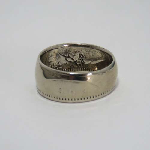 Ring made from 1964 Queen Elizabeth the 2nd coin -  Size U 1/2
