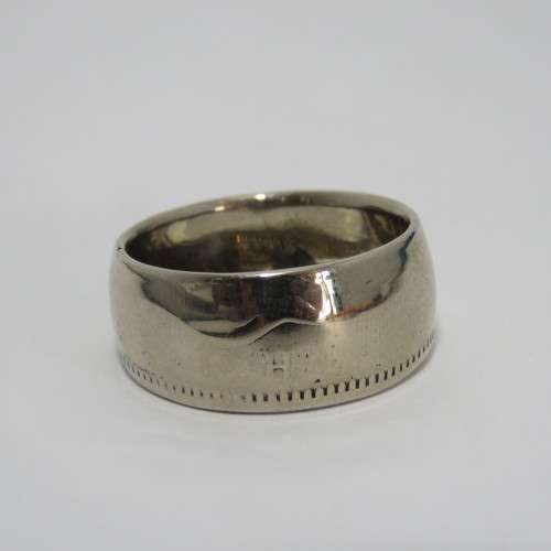 Ring made from 1964 Queen Elizabeth the 2nd coin -  Size U 1/2