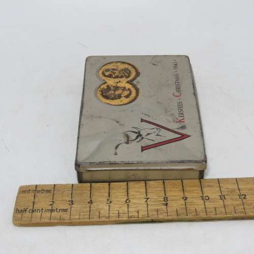 WW2 Jan Smuts 1941 Christmas tin