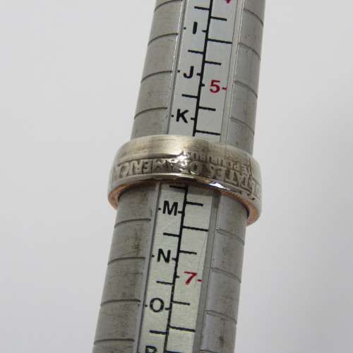 Ring made from 1994 American Quarter - Size L