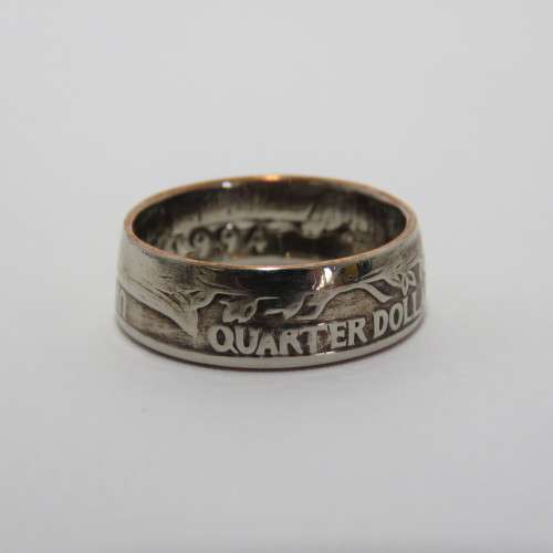 Ring made from 1994 American Quarter - Size L