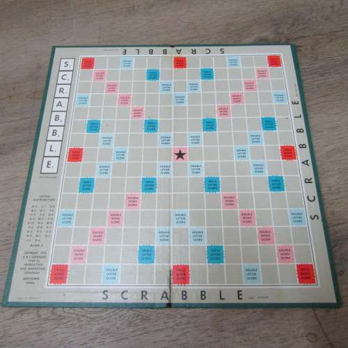 Vintage Scrabble board game