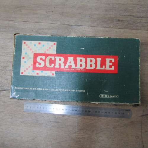 Vintage Scrabble board game