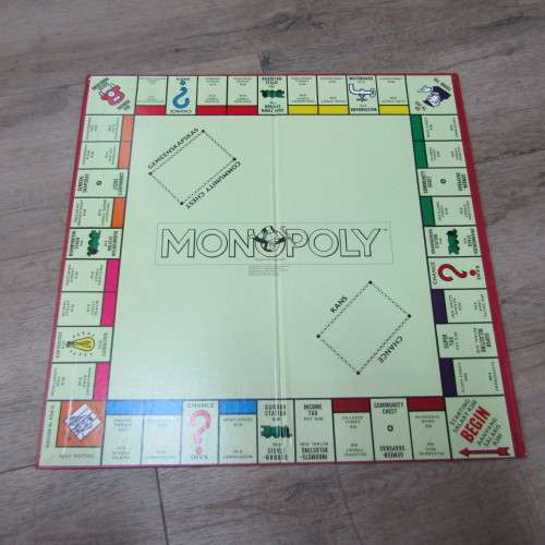 Waddingtons Monopoly board game 1990`s edition