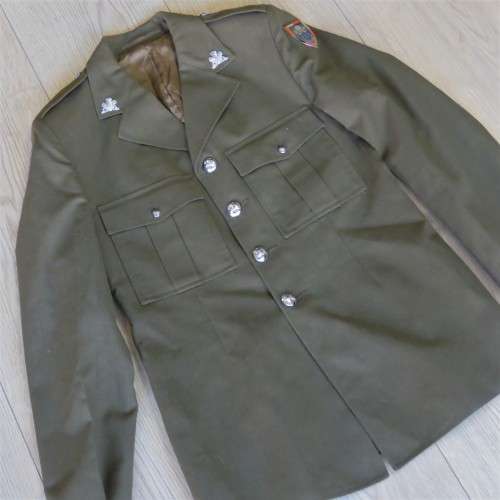 Armored Corps tunic with Special Service battalion shoulder flashes