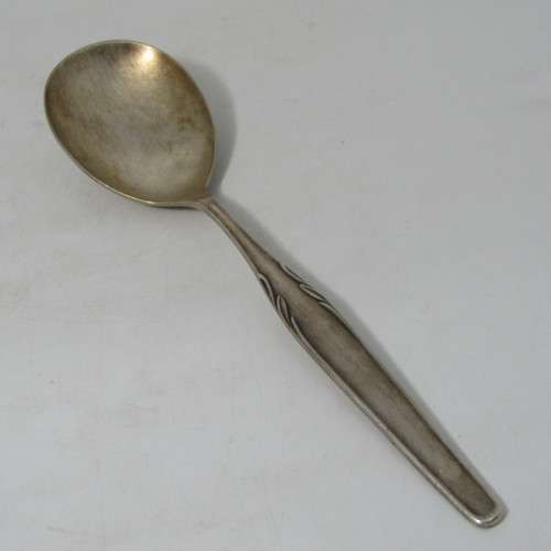 Vintage WMF 90 Silver plated salad spoon