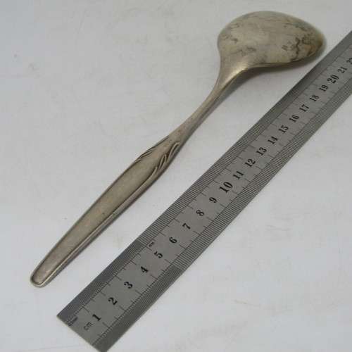 Vintage WMF 90 Silver plated salad spoon