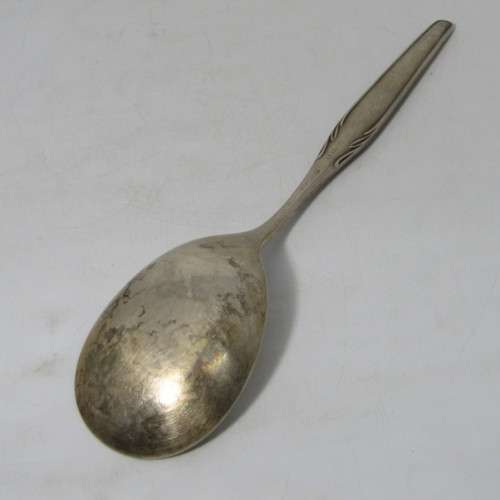 Vintage WMF 90 Silver plated salad spoon