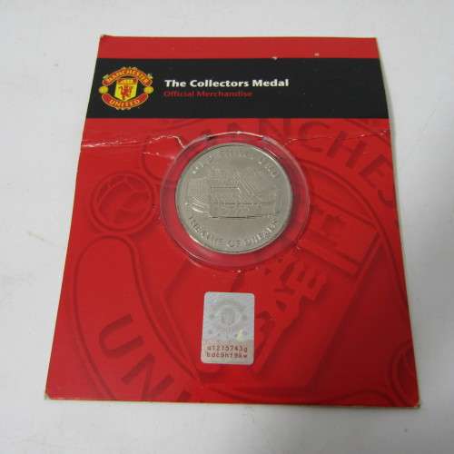 Lot of 5 Manchester United Old Trafford collectors medallions