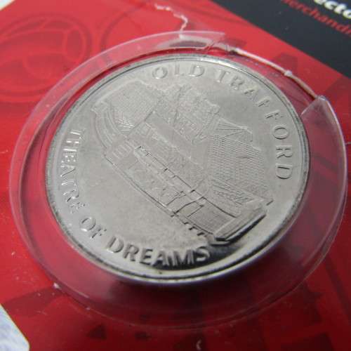 Lot of 5 Manchester United Old Trafford collectors medallions