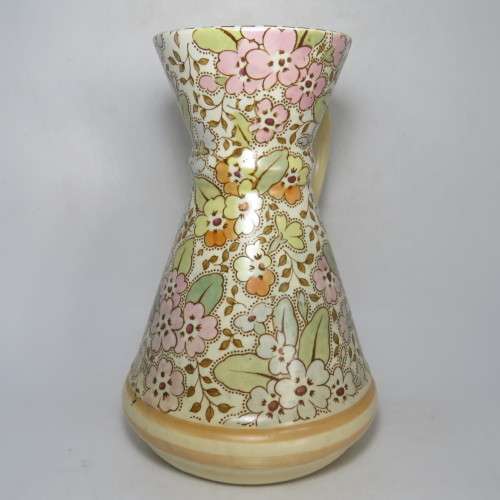 1930`s Tuscan Decoro Pottery Art Deco jug