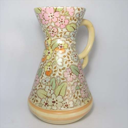 1930`s Tuscan Decoro Pottery Art Deco jug