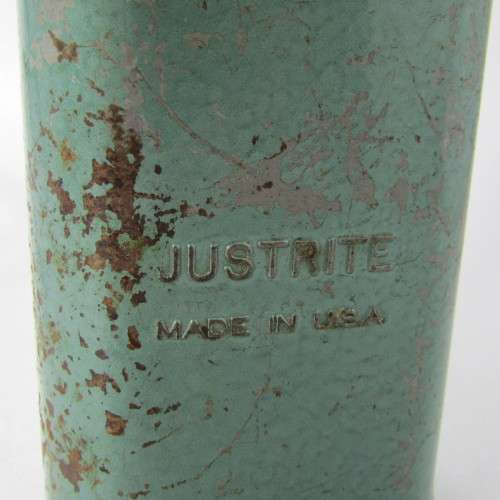 Vintage Justrite headlamp flash light
