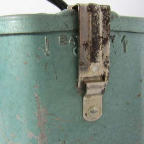Vintage Justrite headlamp flash light