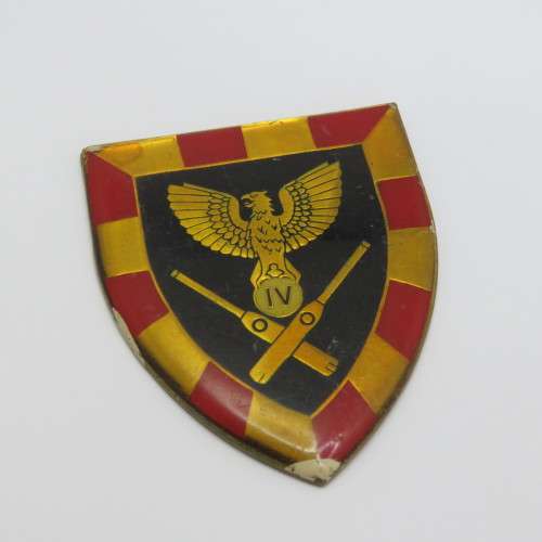 SADF 4 Field Regiment shoulder flash - No pins