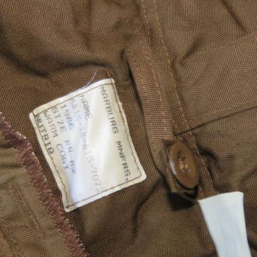 SADF Nutria warm coat with inner - Aapjas - Size RR 82 - Brand new condition - Sizes in description